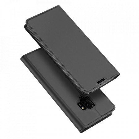 Husa Samsung Galaxy S9 tip carte, Skin Pro Dux Ducis - Negru