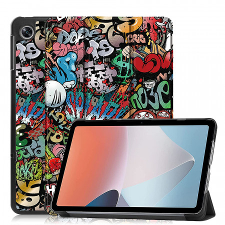 Husa tableta pentru Oppo Pad Air cu suport Multi-Unghi și functie Sleep/Wake , SKYDDAR FoldVision Colour - Urban vibe