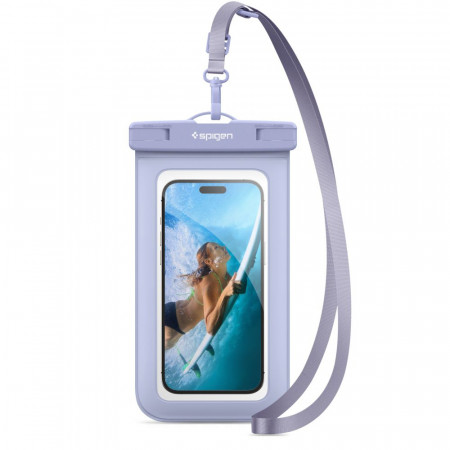 Husa universala pentru telefon, Spigen Waterproof Case A601 - Aqua Blue