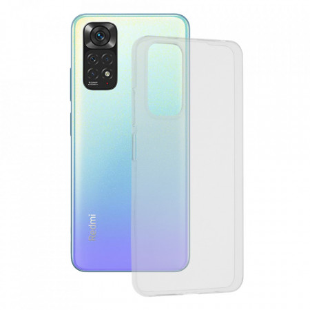 Husa Xiaomi Redmi Note 11 / Note 11S, din silicon TPU slim, Techsuit - Transparent
