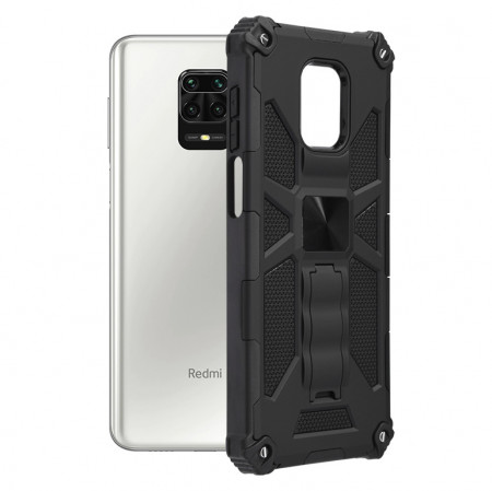 Husa Xiaomi Redmi Note 9S / Note 9 Pro / Note 9 Pro Max, Blazor Series, Techsuit - Negru