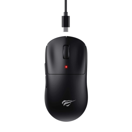 Mouse gaming wireless 2.4GHz, DPI 12000, baterie 300mAh, Havit MS970WB Pro, Negru