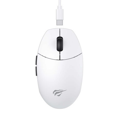 Mouse Gaming Wireless 2.4GHz, DPI 7400, Baterie 500mAh, Havit MS1039W, Alb