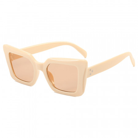 Ochelari de soare dama, rame Square, Skyddar Vistta 5277- Maro Champagne