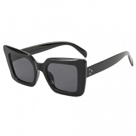 Ochelari de soare dama, rame Square, Skyddar Vistta 5277- Negru Gri