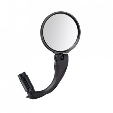 Oglinda retrovizoare bicicleta, ajustabila 360, diametru 16-22mm, RockBros (FK-272) - Negru
