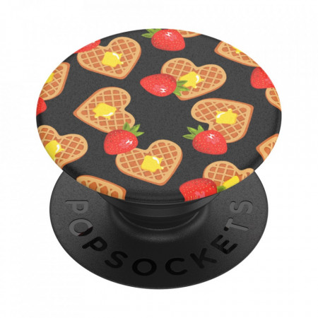 PopSockets Original, Suport cu diverse functii - Friends and Waffles