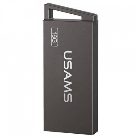 Stick Memorie USB 2.0, High Speed, 16G, USAMS - Iron Gri