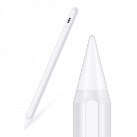 Stylus Pen pentru iPad magnetic, Power Saving Mode, ESR - Alb