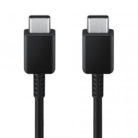 Cablu de Date Type-C la Type-C Fast Charging 3A, 1.8m - Samsung (EP-DX310JBE) - Black (Bulk Packing)