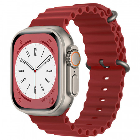 Curea Apple Watch (42 mm / 44 mm / 45 mm / 49 mm), Techsuit W038 - Roze