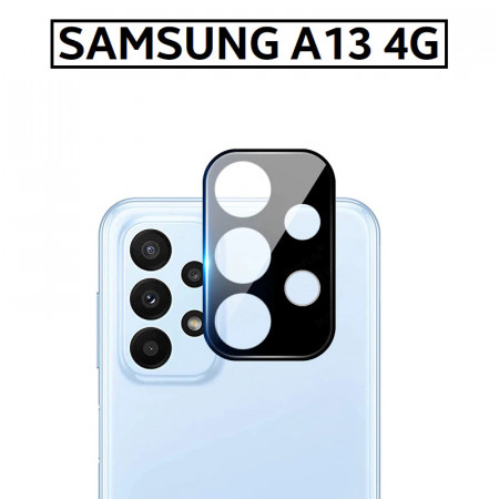 Folie camera Samsung Galaxy A32 4G, Techsuit Full Camera Glass - Negru