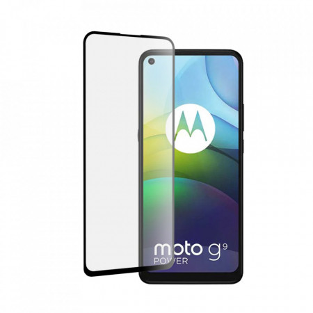 Folie de sticla Motorola Moto G9 Power, 3D Full Glue MOCOLO - Negru
