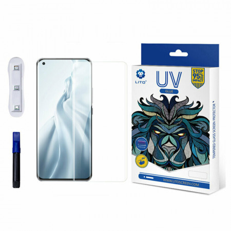 Folie de sticla OnePlus 10 Pro / OnePlus 11 / Oppo Find X5 Pro, UV Glue LITO - Transparent