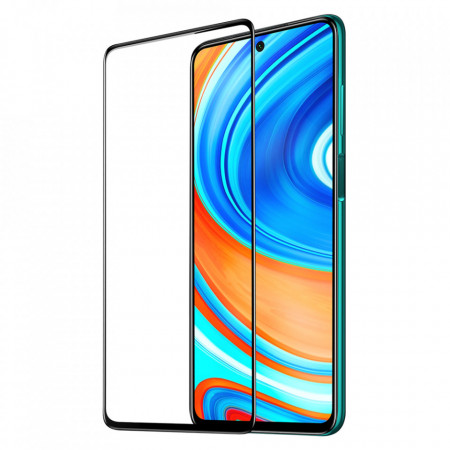 Folie Xiaomi Redmi Note 9S / Note 9 Pro / Note 9 Pro MAX din sticla securizata, Dux Ducis - Negru