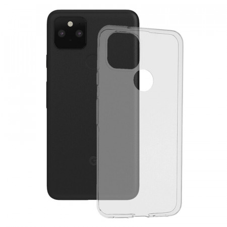 Husa Google Pixel 5, din silicon TPU slim, Techsuit - Transparent