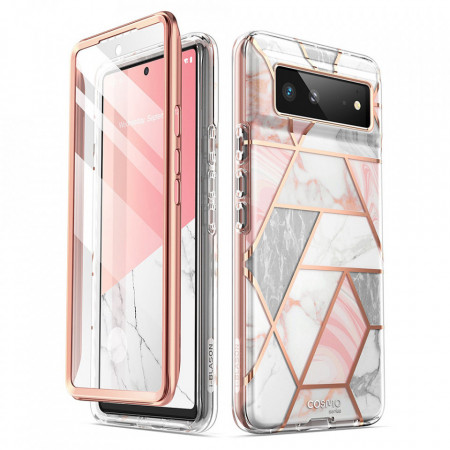 Husa Google Pixel 6, i-Blason Cosmo - Marble