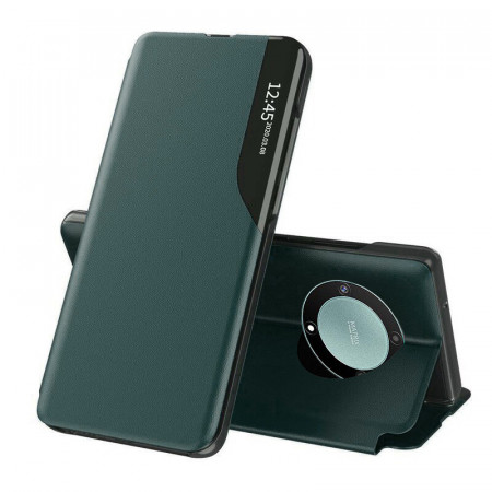 Husa Honor Magic5 Lite 5G tip carte, Techsuit eFold - Verde