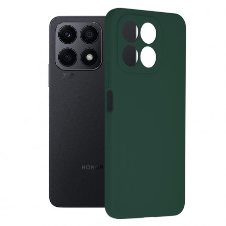Husa Honor X8a din silicon moale, Techsuit Soft Edge - Verde