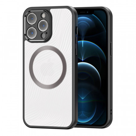 Husa iPhone 12 Pro, Dux Ducis Aimo MagSafe Series - Negru