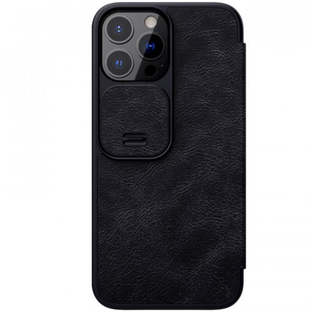 Husa iPhone 13 Pro Max, Qin Leather PRO Case, Nillkin - Negru