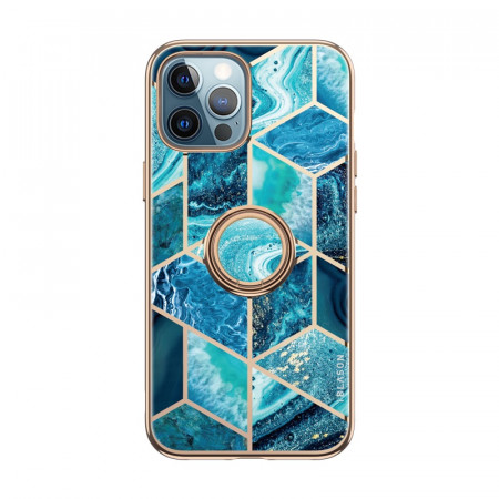 Husa iPhone 13 Pro Max, stylish Supcase Cosmo Snap - Ocean Blue