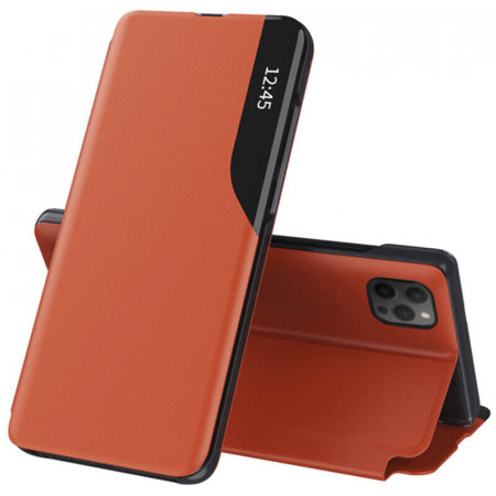 Husa iPhone 14 Plus tip carte, Techsuit eFold - Portocaliu