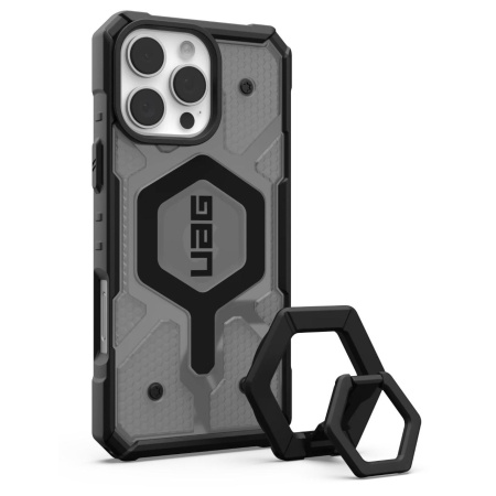 Husa pentru iPhone 16 Pro Max, Pathfinder Clear MagSafe, UAG - Cenusiu