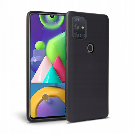 Husa Samsung Galaxy A21s din silicon, TECH-PROTECT - Negru