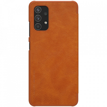 Husa Samsung Galaxy A32 4G, Qin Leather Case, Nillkin - Maro