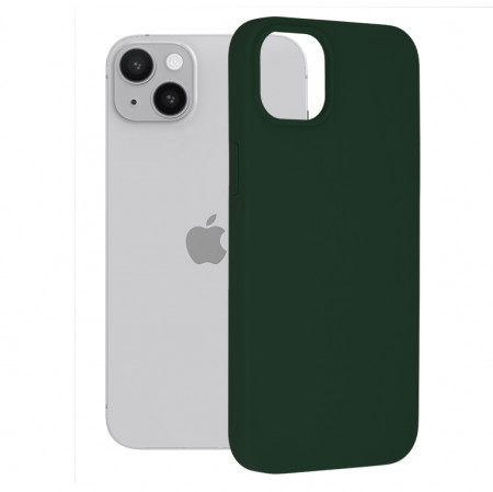 Husa Samsung Galaxy iPhone 14 Plus din silicon moale, Techsuit Soft Edge - Verde