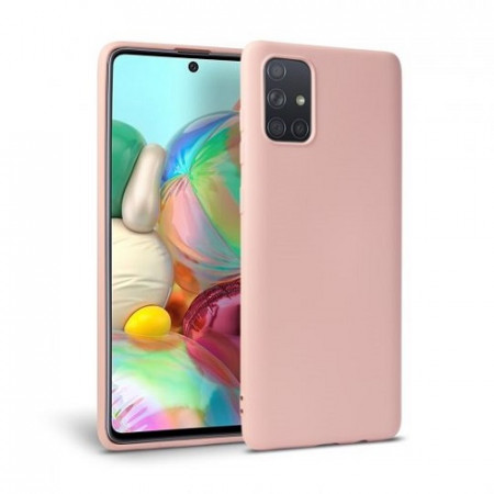 Husa Samsung Galaxy M31s din silicon, TECH-PROTECT - Roz