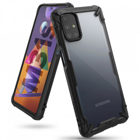 Husa Samsung Galaxy M31s Ringke Fusion X - Negru