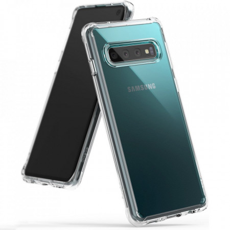 Husa Samsung Galaxy S10 Ringke Fusion - Clear