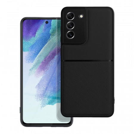 Husa Samsung Galaxy S21 FE din silicon TPU, Skyddar NOBLE - Negru