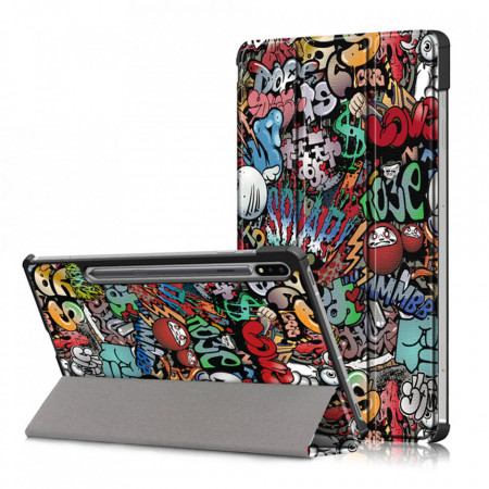 Husa Samsung Galaxy Tab S8 Plus 12.4 inch SM-X800 / SM-X806, Techsuit FoldPro - Urban Vibe