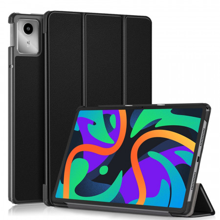 Husa tableta pentru Lenovo Tab M11 cu suport Multi-Unghi și functie Sleep/Wake , SKYDDAR FoldVision - Negru