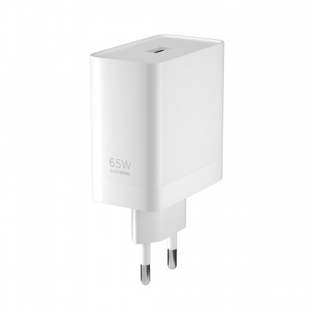 Incarcator Priza USB 65W, 6.5A - OnePlus SuperVOOC (VCA7JFEH) - White (Blister Packing)