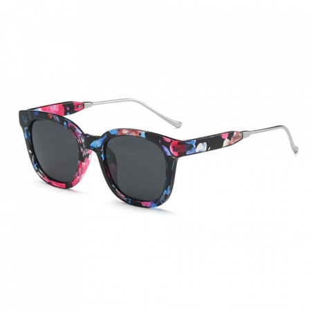 Ochelari de soare Dama cu protectie UV (2050), Techsuit - Gri Floral
