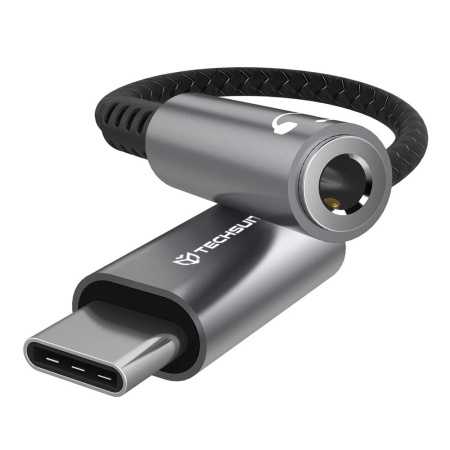 Adaptor Audio Type-C, SonicPiX AC14, Digital Decoder, 3A, Gri