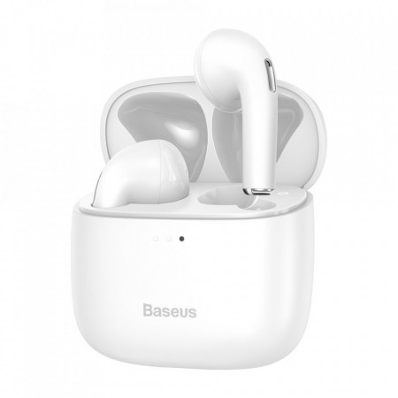 Casti Wireless TWS Bowie E8 cu Bluetooth 5.0, Baseus (NGE8-02) - Alb