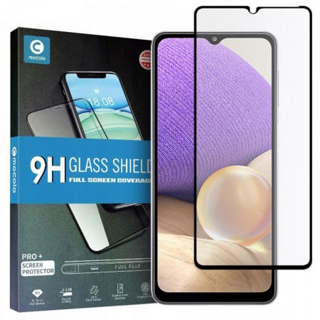 Folie de sticla Samsung Galaxy A32 5G, 3D Full Glue MOCOLO - Negru