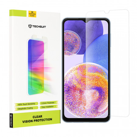 Folie Samsung Galaxy A23 / A23 5G / M23 / F23 / M33 / A13 4G / M13 / F13, Techsuit Clear Vision Glass - Transparent