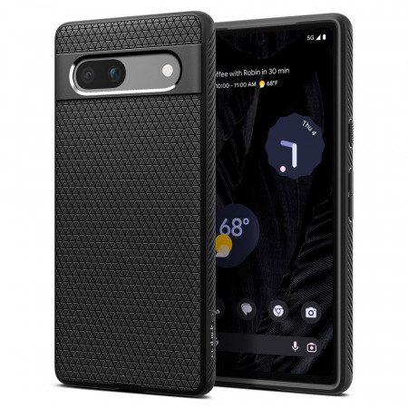 Husa Google Pixel 7a, Liquid Air Spigen - Matt Negru