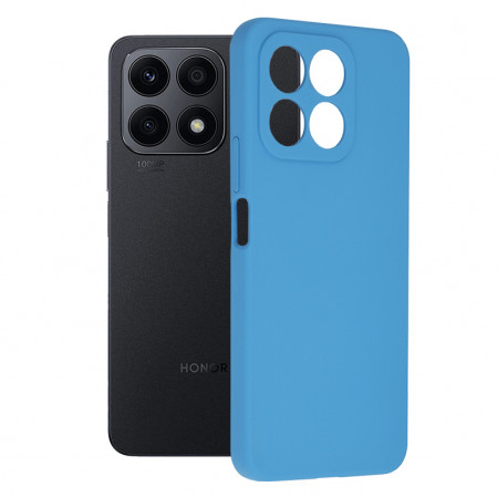 Husa Honor X8a din silicon moale, Techsuit Soft Edge - Albastru