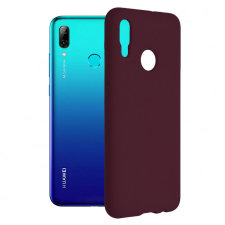 Husa Huawei P Smart 2019 din silicon moale, Techsuit Soft Edge - Plum Violet