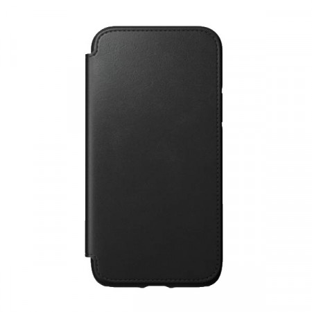 Husa iPhone 11 Pro din piele naturala, NOMAD Rugged Folio - Black