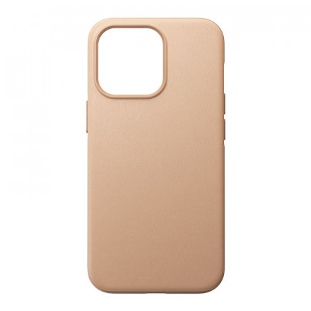 Husa iPhone 13 Pro din piele naturala, NOMAD Rugged Folio - Natural