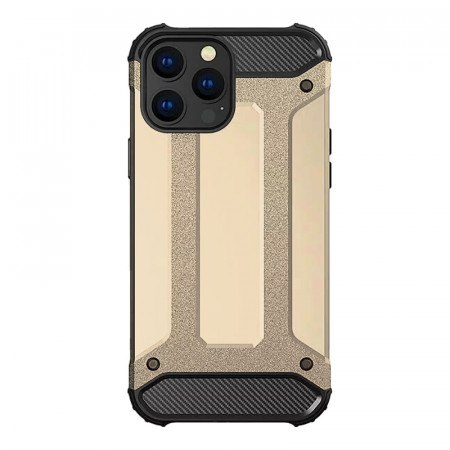 Husa iPhone 13 Pro Max, Rugged Hybrid Armor - Gold