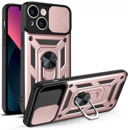 Husa Iphone 14 Plus Hybrid CamShield, Tech-Protect - Roz